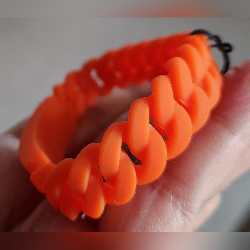 Marc By Marc Jacobs Rubber Chain Link Bracelet NWT